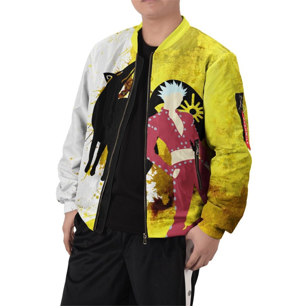 sin of greed bomber jacket 310358 - Anime Jacket UK Store