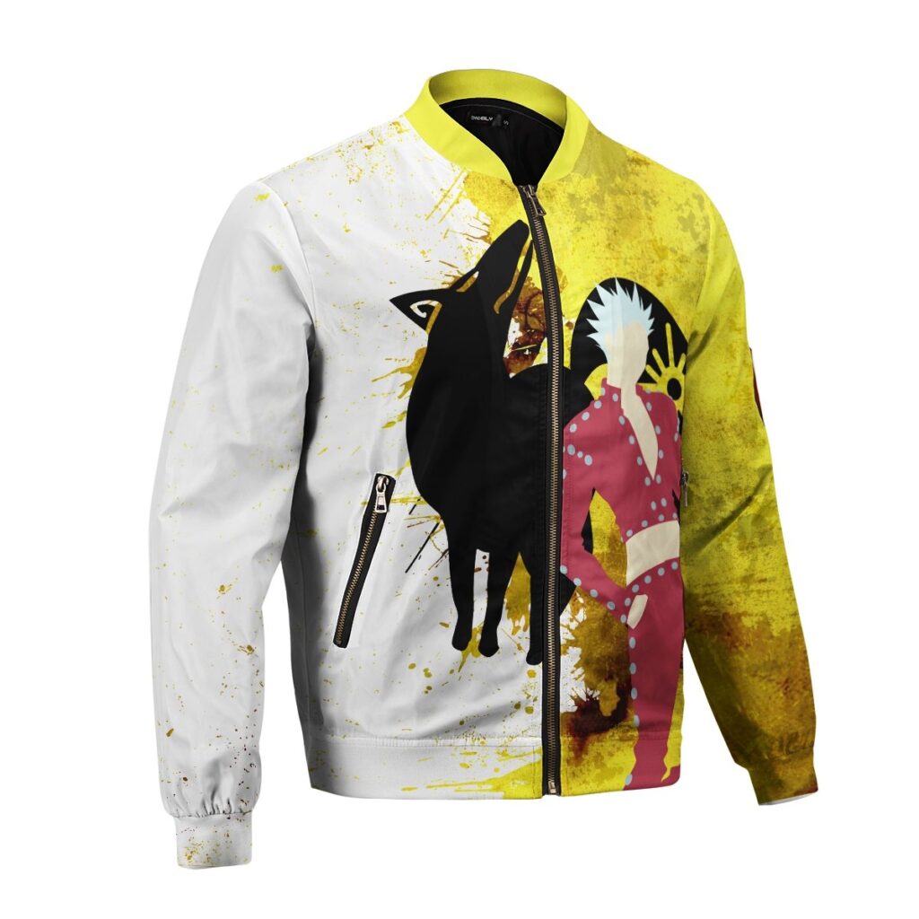 sin of greed bomber jacket 316395 - Anime Jacket UK Store