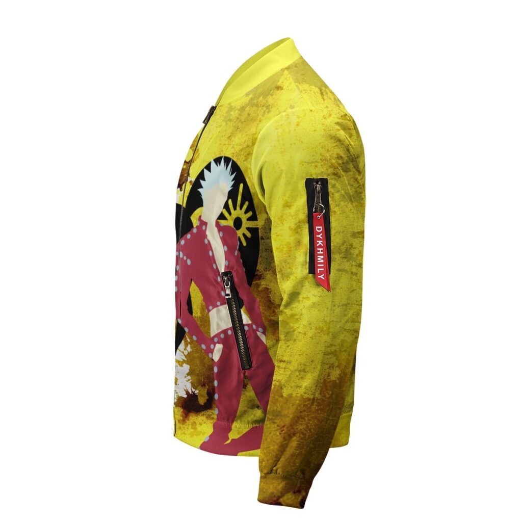 sin of greed bomber jacket 555444 - Anime Jacket UK Store