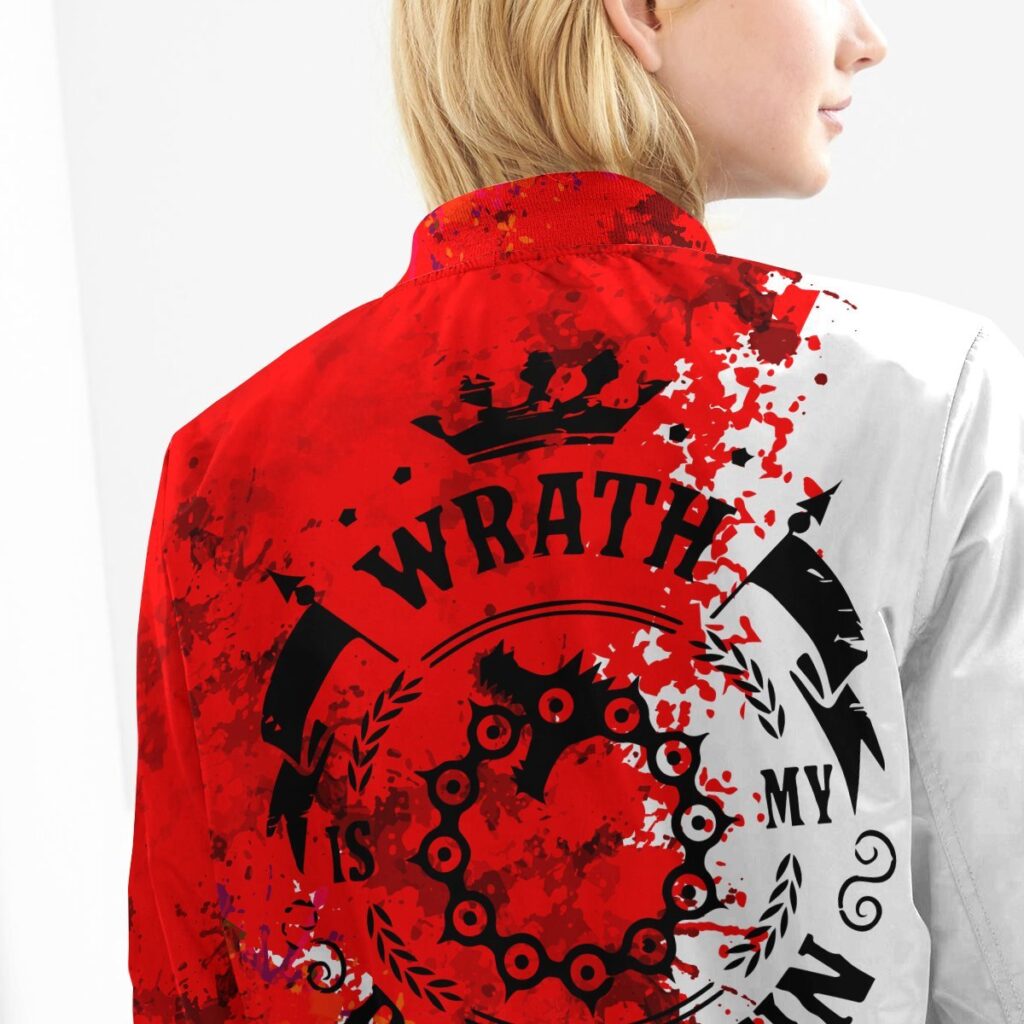sin of wrath bomber jacket 175273 - Anime Jacket UK Store