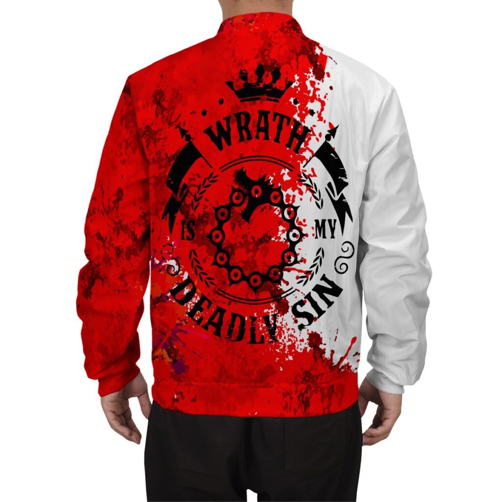 sin of wrath bomber jacket 296367 - Anime Jacket UK Store