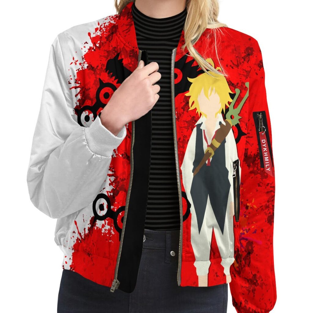sin of wrath bomber jacket 408265 - Anime Jacket UK Store