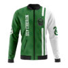 slytherin harry potter casual bomber jacket vu6la - Anime Jacket UK Store