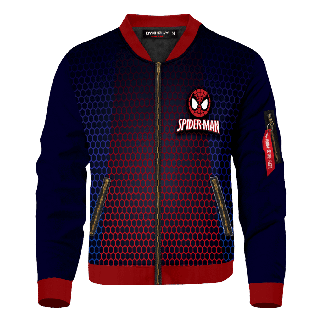 spiderman multiverse bomber jacket 545642 - Anime Jacket UK Store