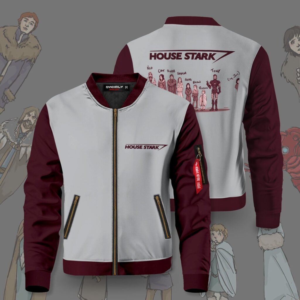stark family members bomber jacket 299726 - Anime Jacket UK Store