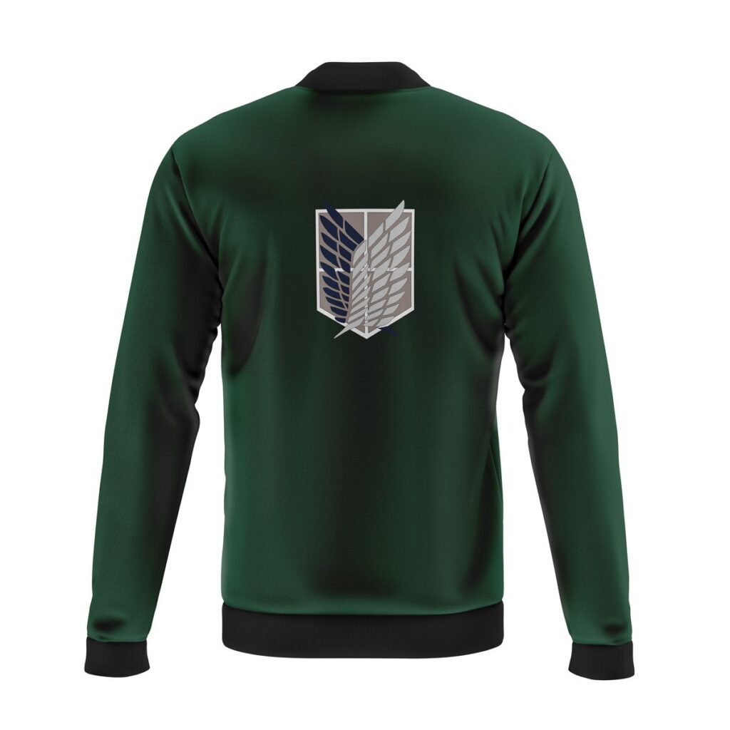 survey corps attack on titan casual bomber jacket kcwf0 - Anime Jacket UK Store