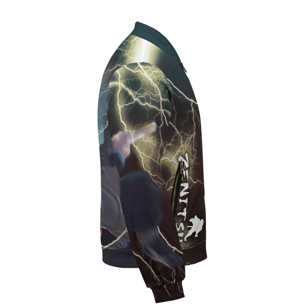 thunderclap flash style bomber jacket 392262 - Anime Jacket UK Store