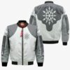 tn21070907 rwby uniform weiss schnee bomber jacket - Anime Jacket UK Store
