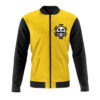 trafalgar law one piece casual bomber jacket c48bp - Anime Jacket UK Store