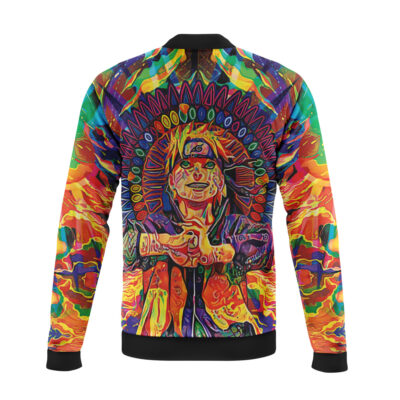 trippy naruto casual bomber jacketafxsu - Anime Jacket UK Store