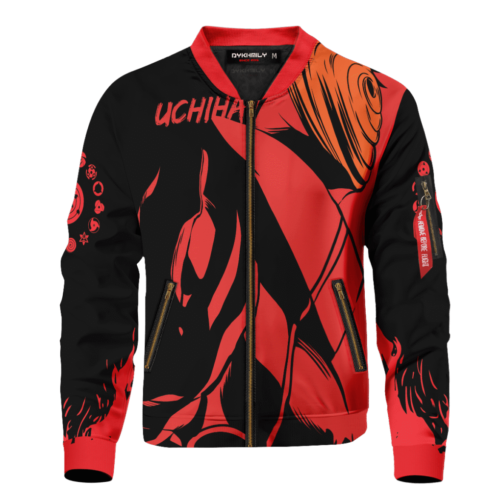 uchiha ichizoku bomber jacket 282983 - Anime Jacket UK Store