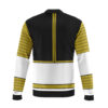 white ranger mighty morphin power rangers casual bomber jacket n3wgg - Anime Jacket UK Store