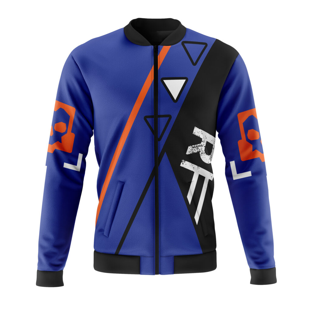 yoru valorant casual bomber jacketf3tho - Anime Jacket UK Store