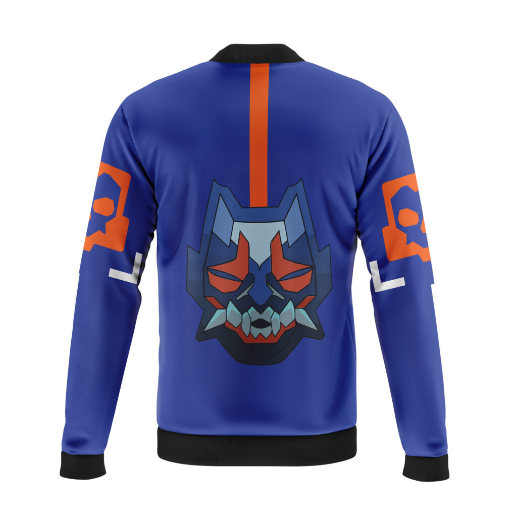 yoru valorant casual bomber jacketstjzz - Anime Jacket UK Store