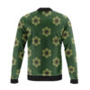 zoro wano pattern one piece casual bomber jacket 3yje3 - Anime Jacket UK Store