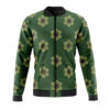 zoro wano pattern one piece casual bomber jacket 4yvkl - Anime Jacket UK Store