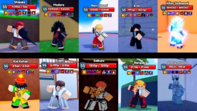 boss trong Anime Eternal - Anime Jacket UK Store